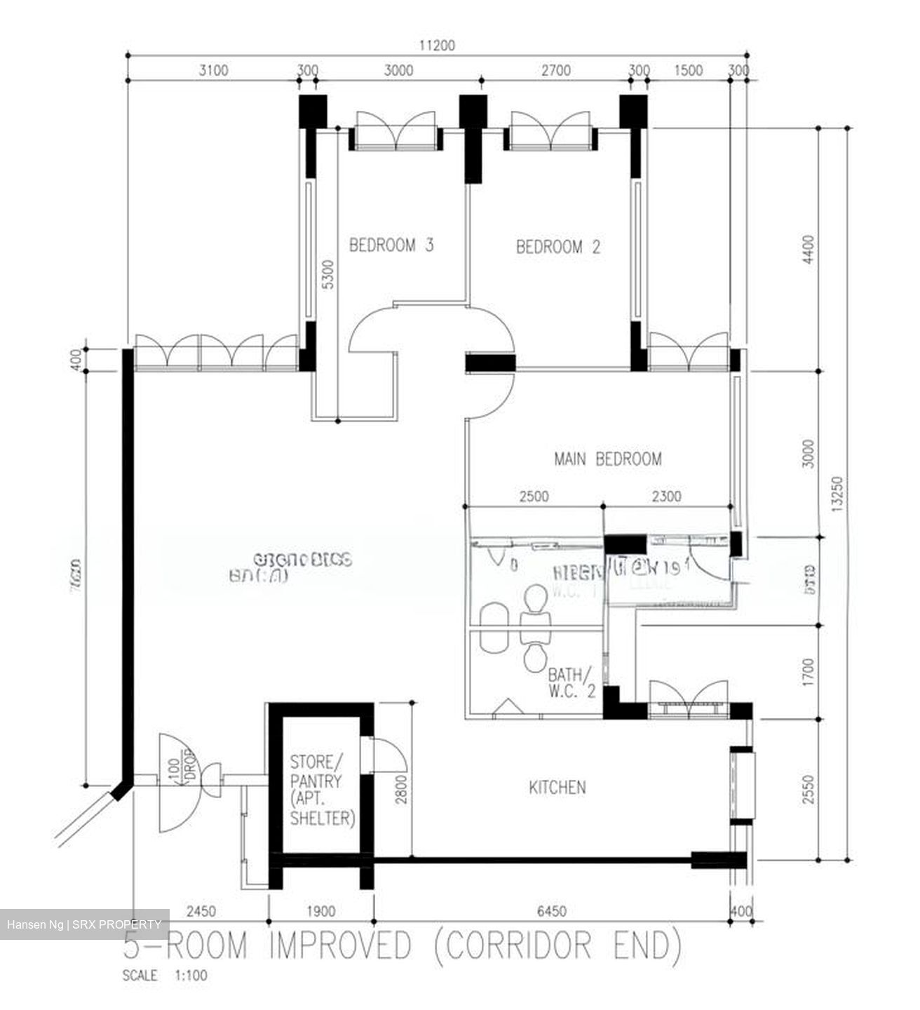 Blk 301B Anchorvale Drive (Sengkang), HDB 5 Rooms #529360151